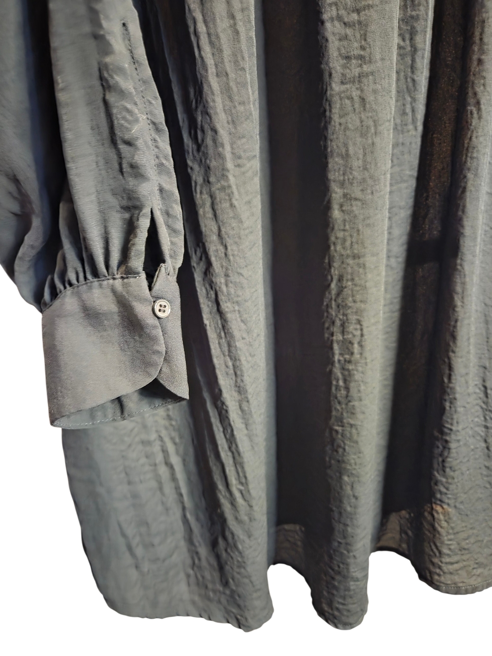 H&M V-Neck Button Tunic / Shirt Dress - Picture 3 of 4